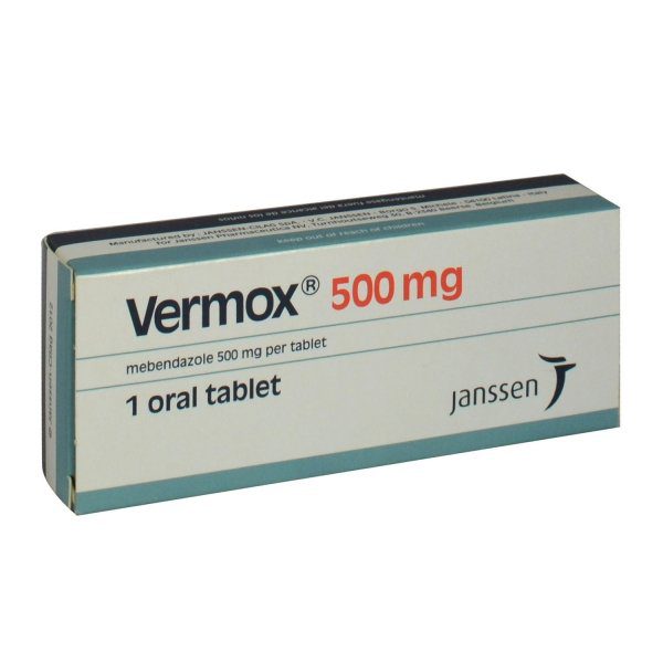 Vermox 500mg (Mebendazole) x 1 oral tablet