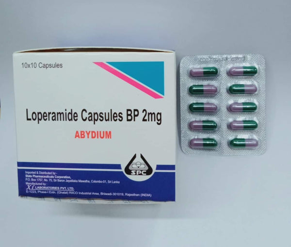 Loperamide BP 2mg Gastrex (Same as IMODIUM Gastro) 100 Capsules