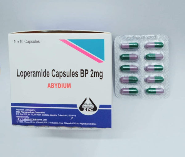 Loperamide BP 2mg Gastrex (Same as IMODIUM Gastro) 100 Capsules