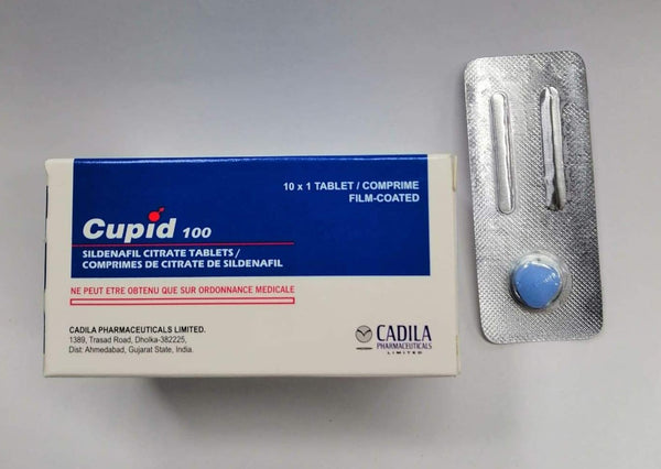 Cupid Sildenafil Citrate Delay Tablets 100mg (10 Tablets Pack)